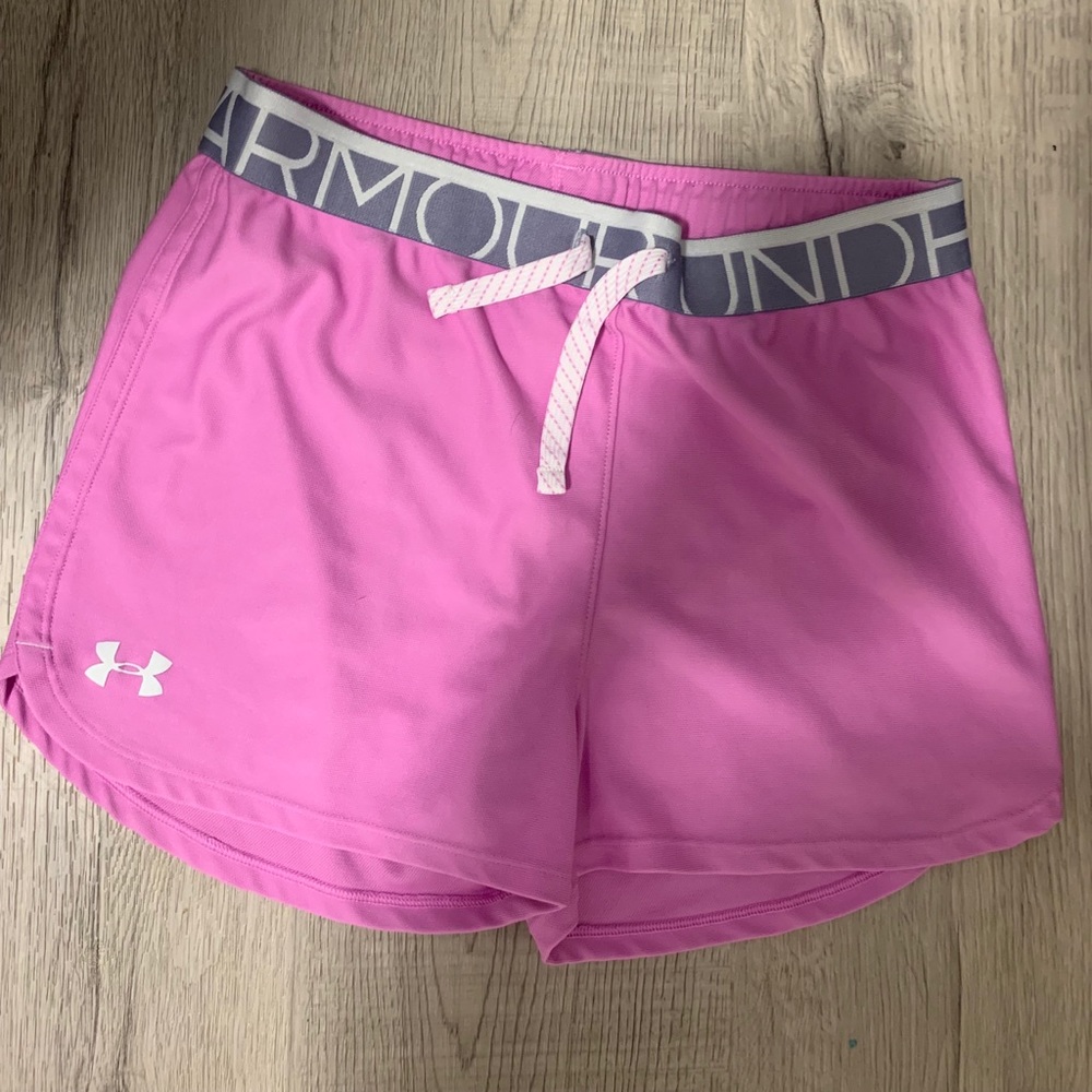 Under Armour Pink Purple shorts